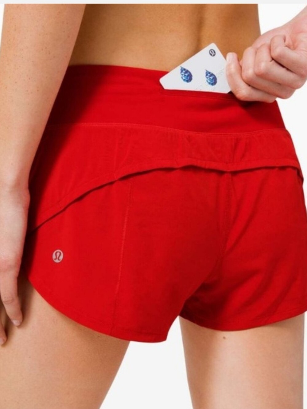lululemon athletica Women’sspeed Up Athletic Short Color Red Size 6